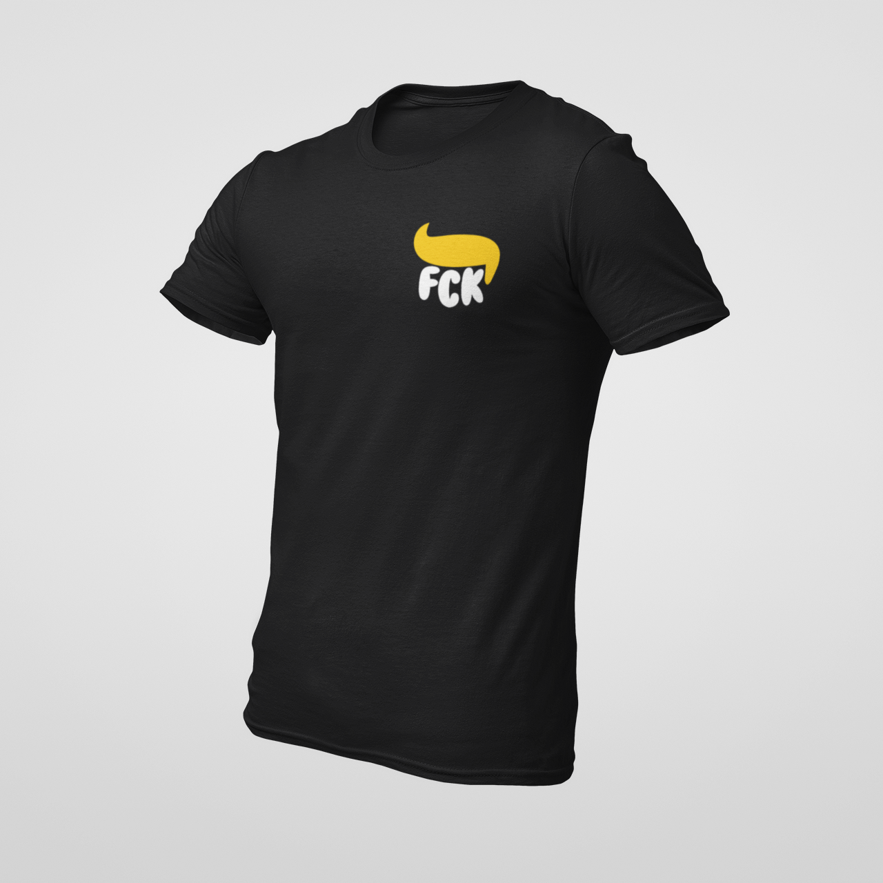 FCK TRUMP mellkas logó - Prémium póló
