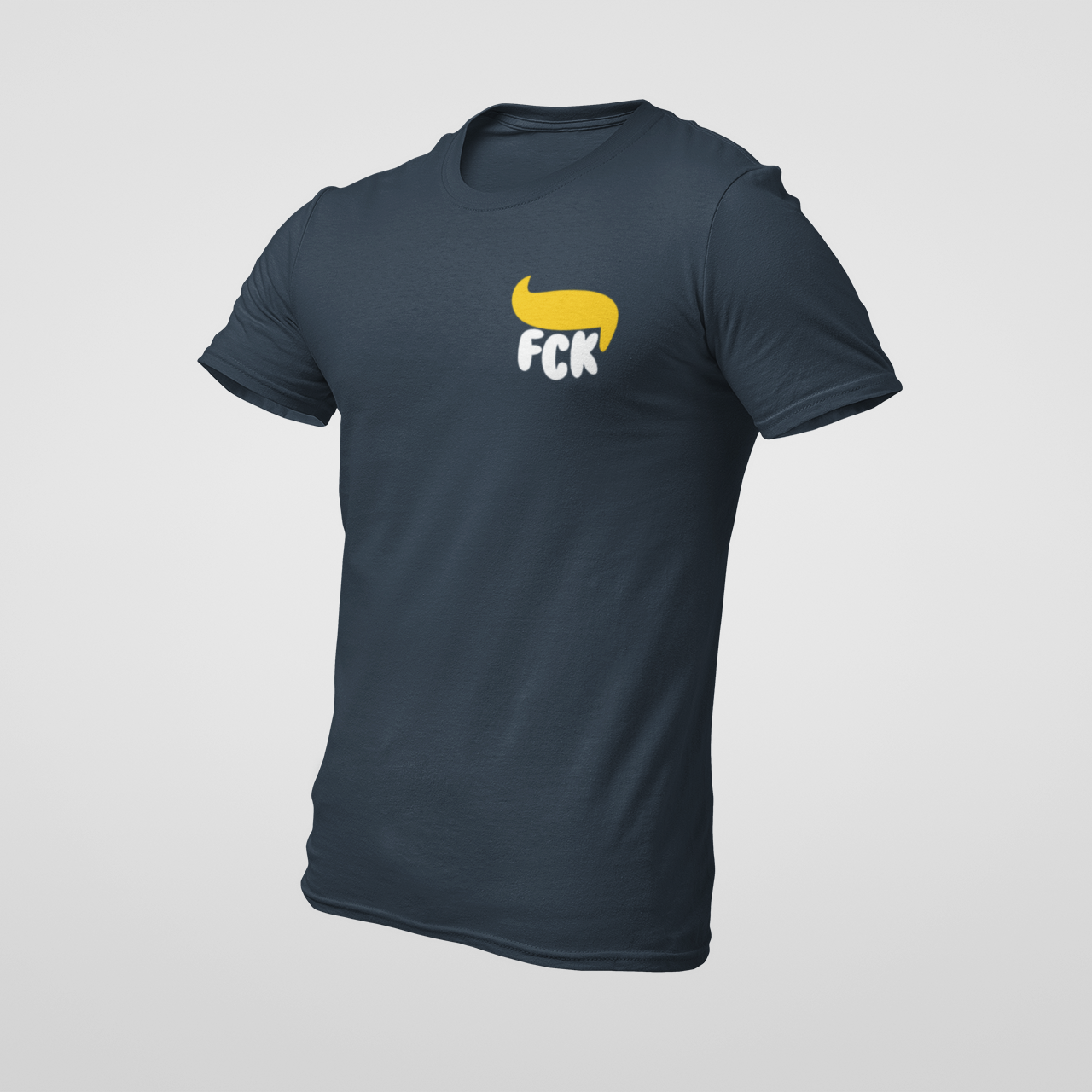 FCK TRUMP mellkas logó - Prémium póló