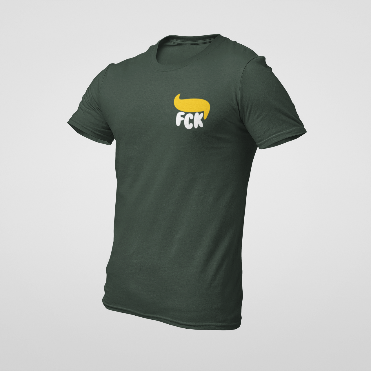 FCK TRUMP mellkas logó - Prémium póló