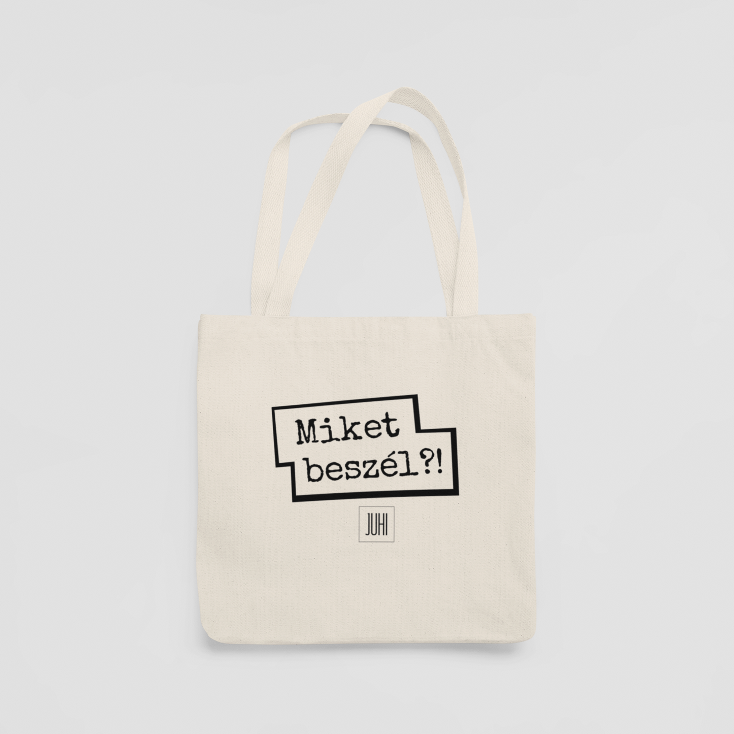Miket beszél?! vászontáska