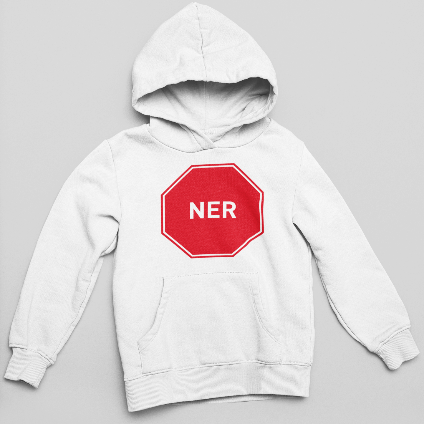Stop NER - kapucnis pulóver