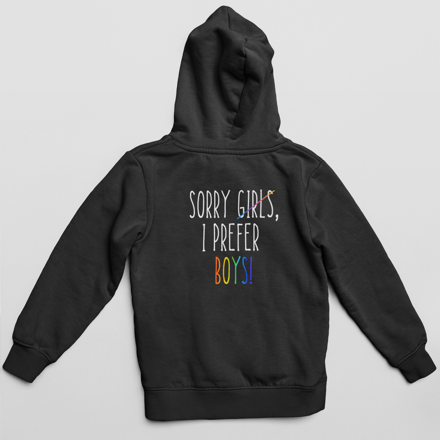 Sorry, I prefer Boys/Girls - unisex kapucnis pulóver