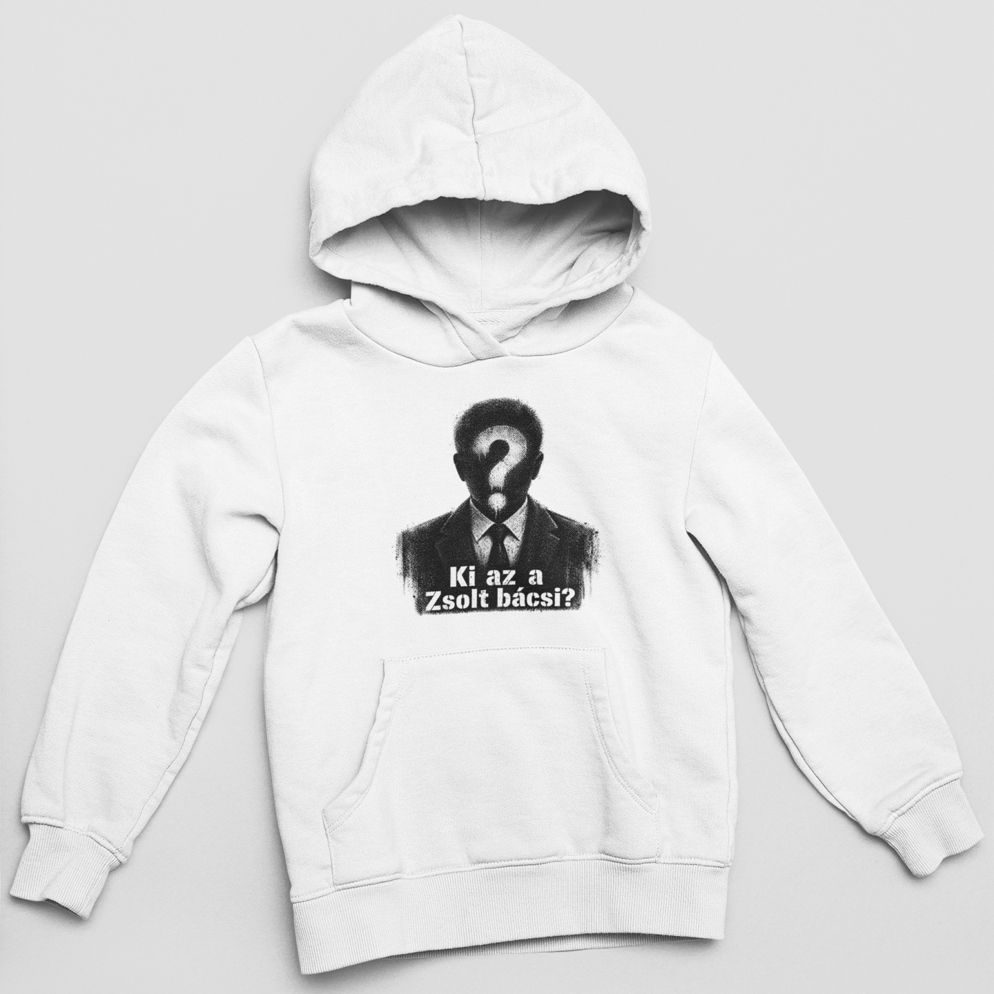 Ki az a Zsolt bácsi? - unisex kapucnis pulóver