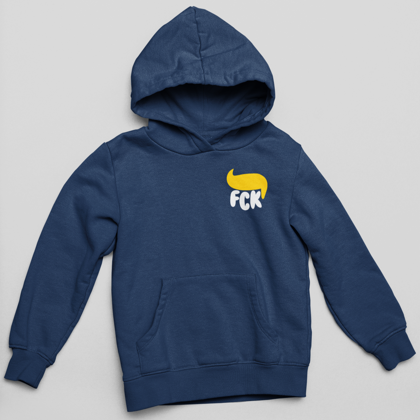 FCK Trump mellkaslogó - kapucnis pulóver