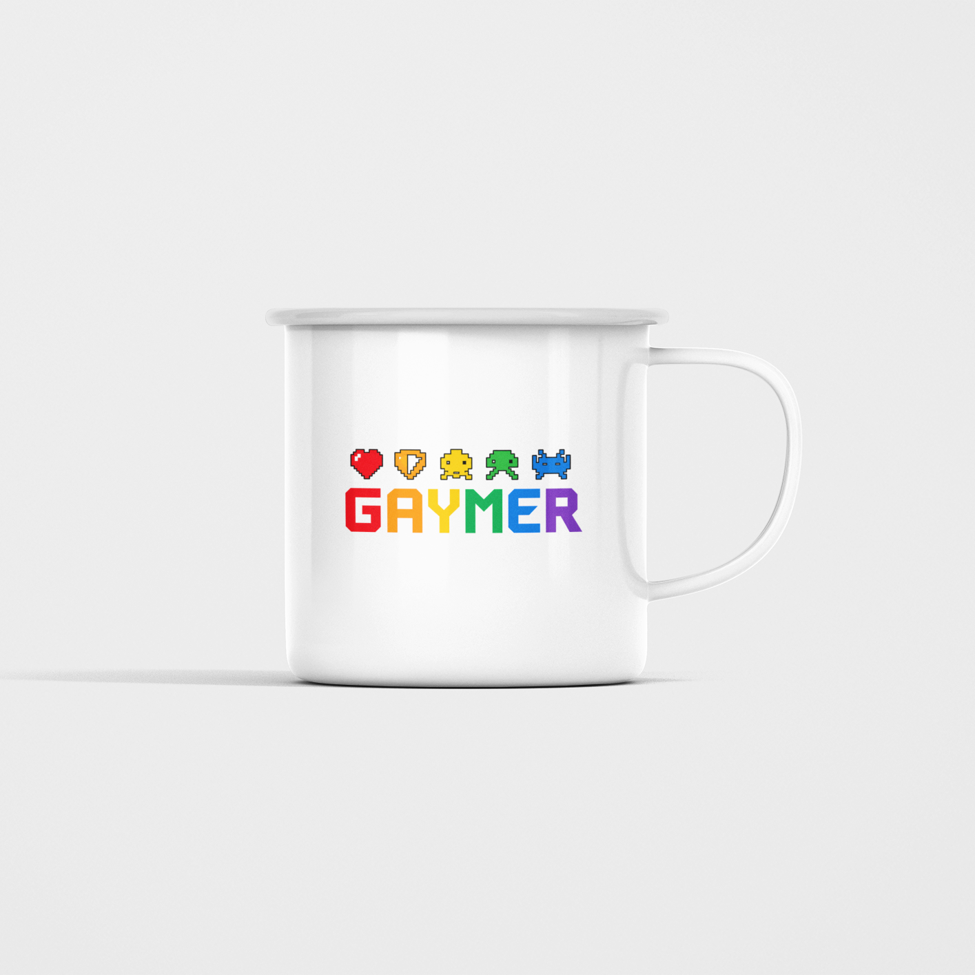 Gaymer - fém bögre