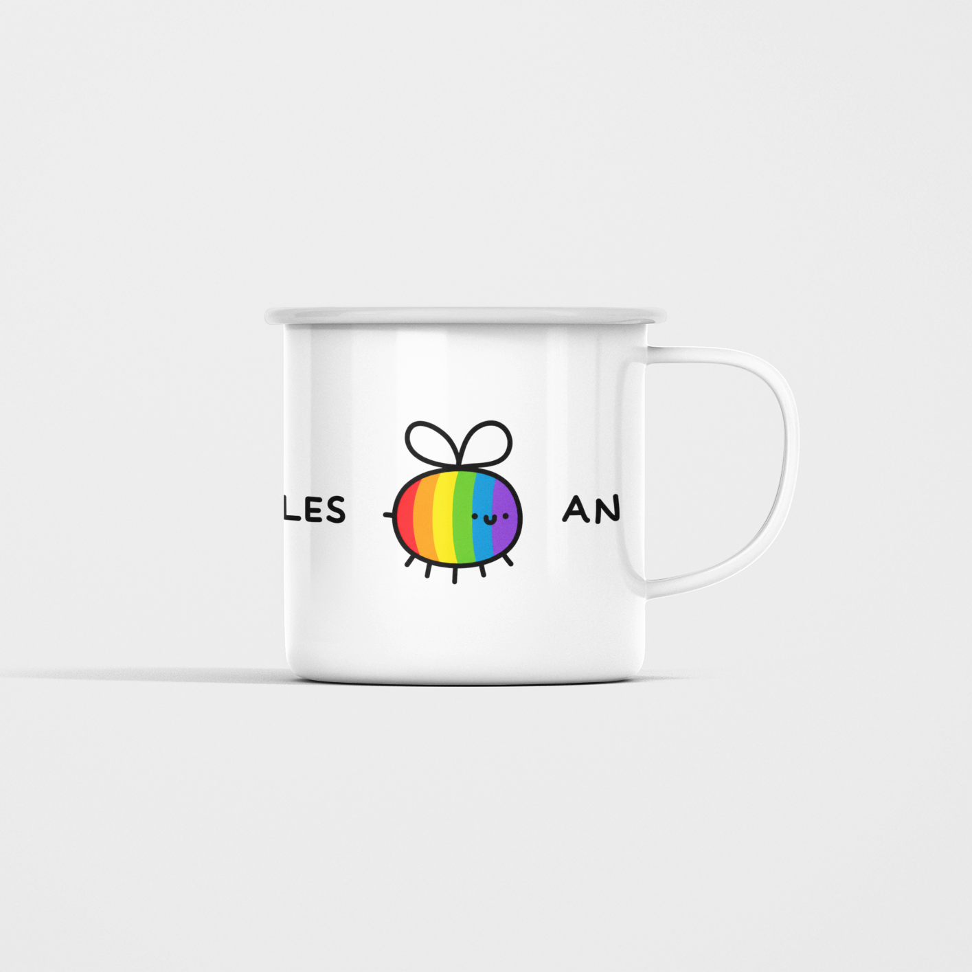 Lesbeean - fém bögre