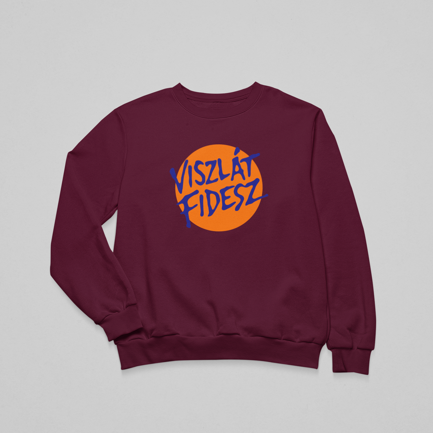 VISZLÁT FDSZ - környakas unisex pulóver