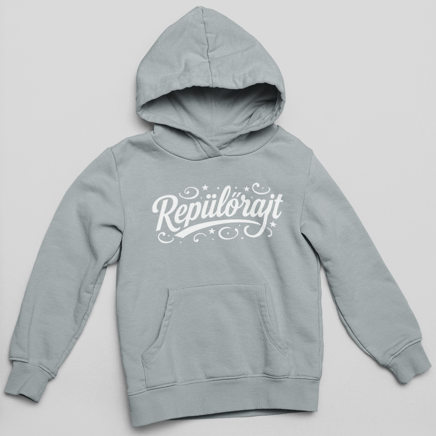 Repülőrajt kapucnis pulóver