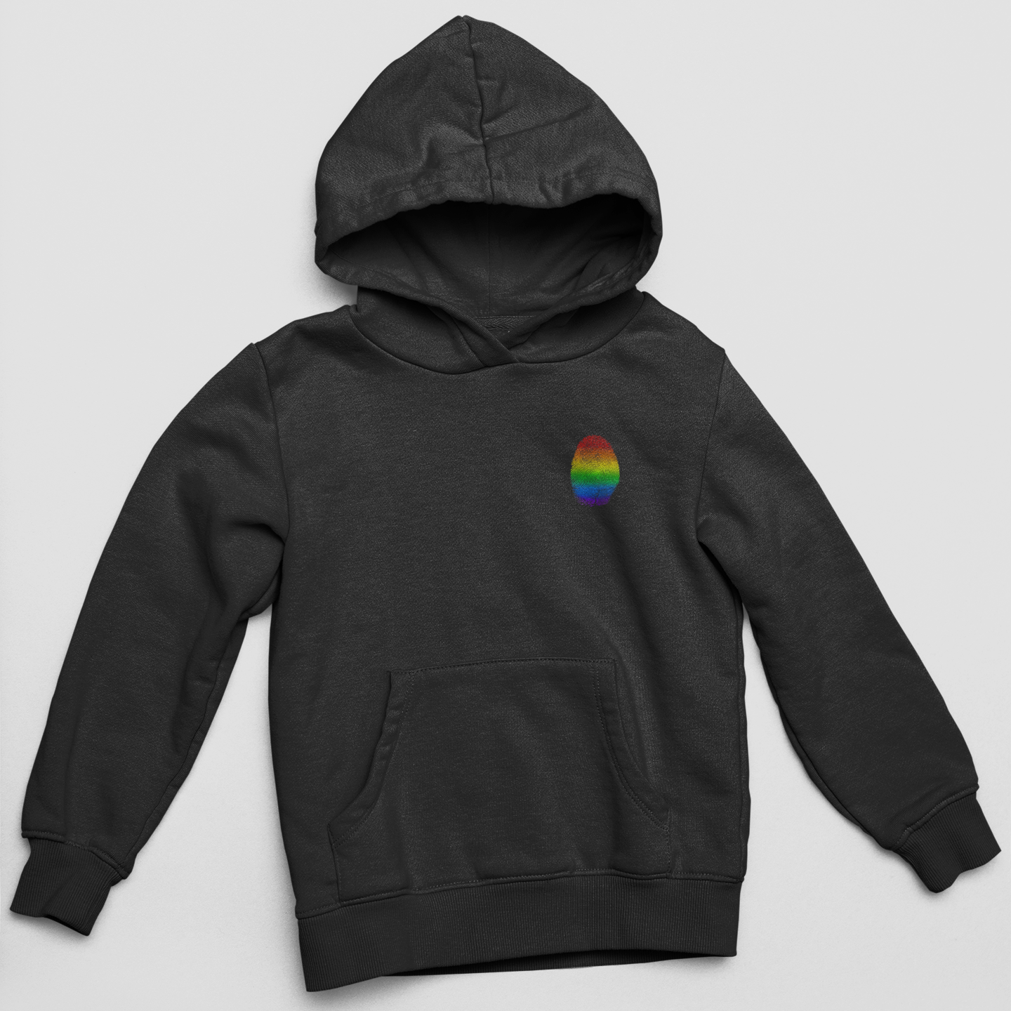 Ujjlenyomat - unisex kapucnis pulóver