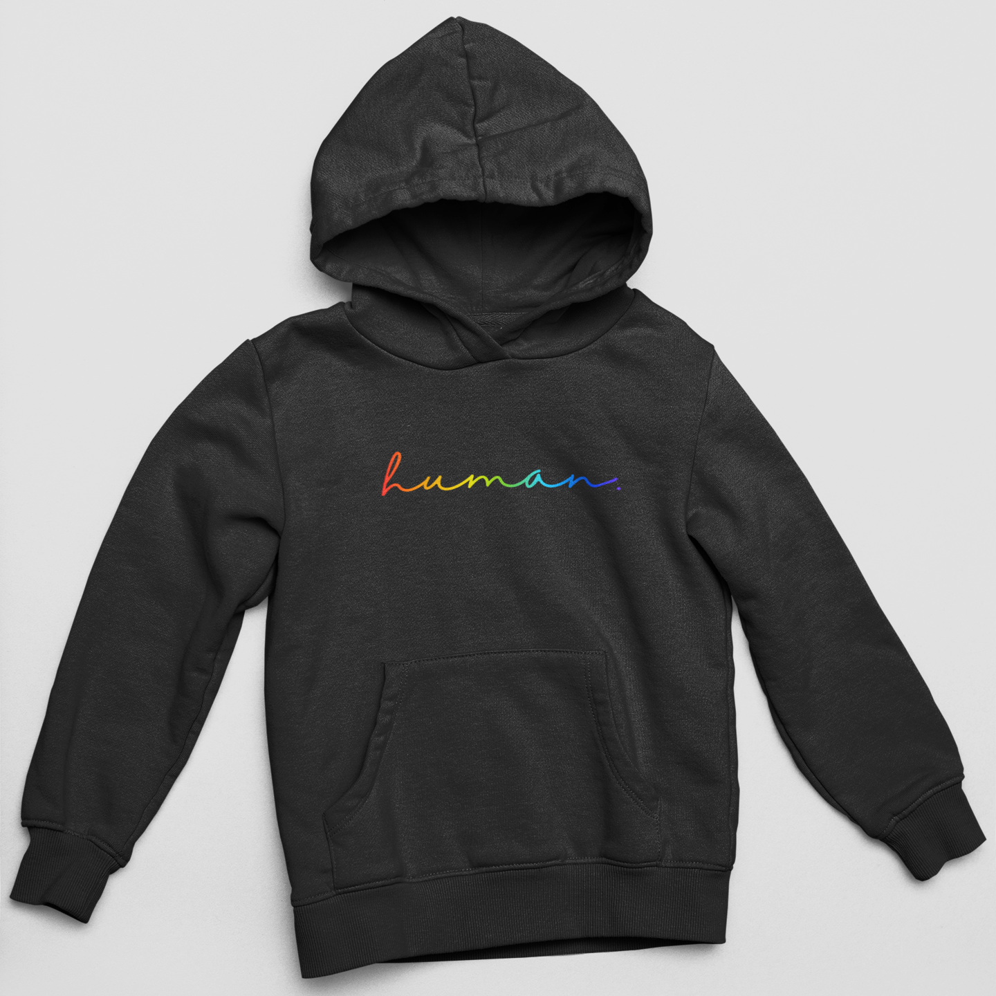 Human - unisex kapucnis pulóver
