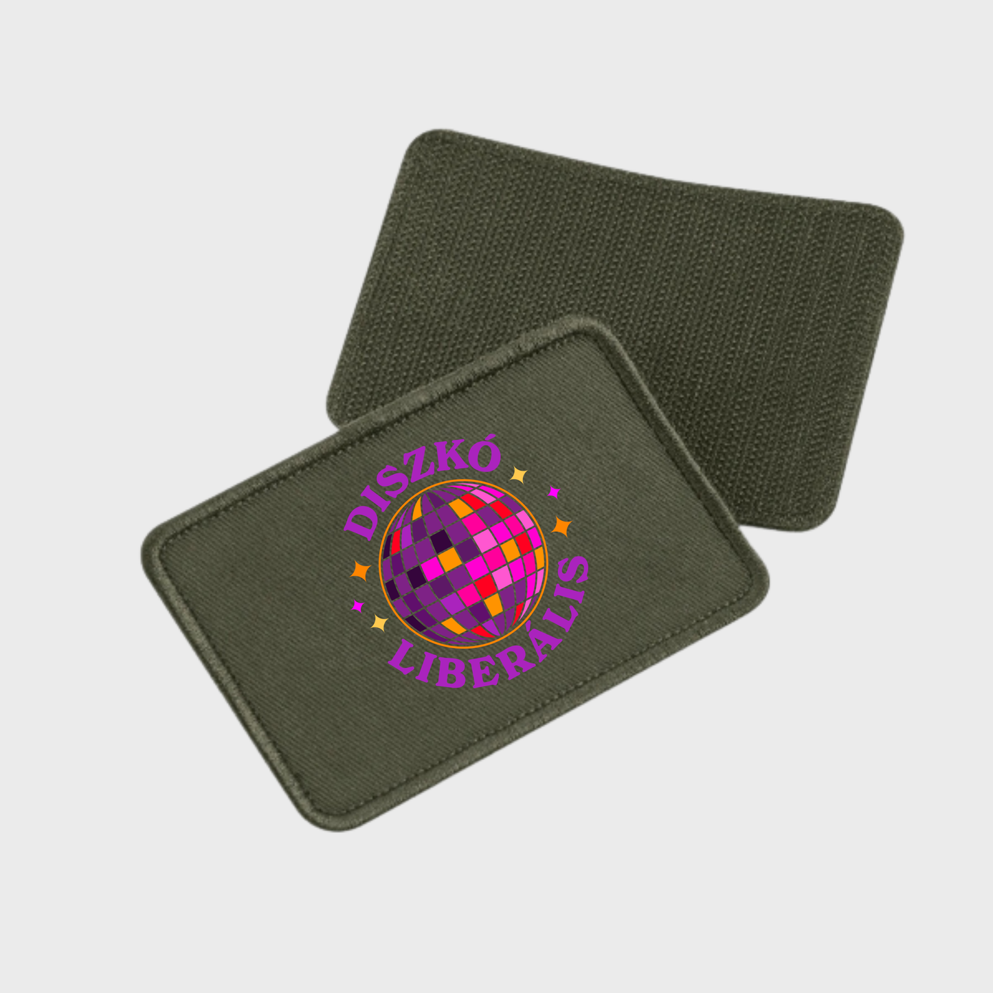 Cserélhető tépőzáras minta sapkához