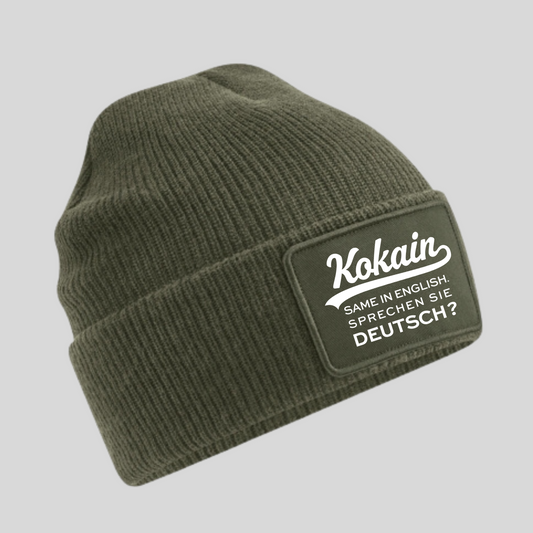 Deutsch - kötött sapka