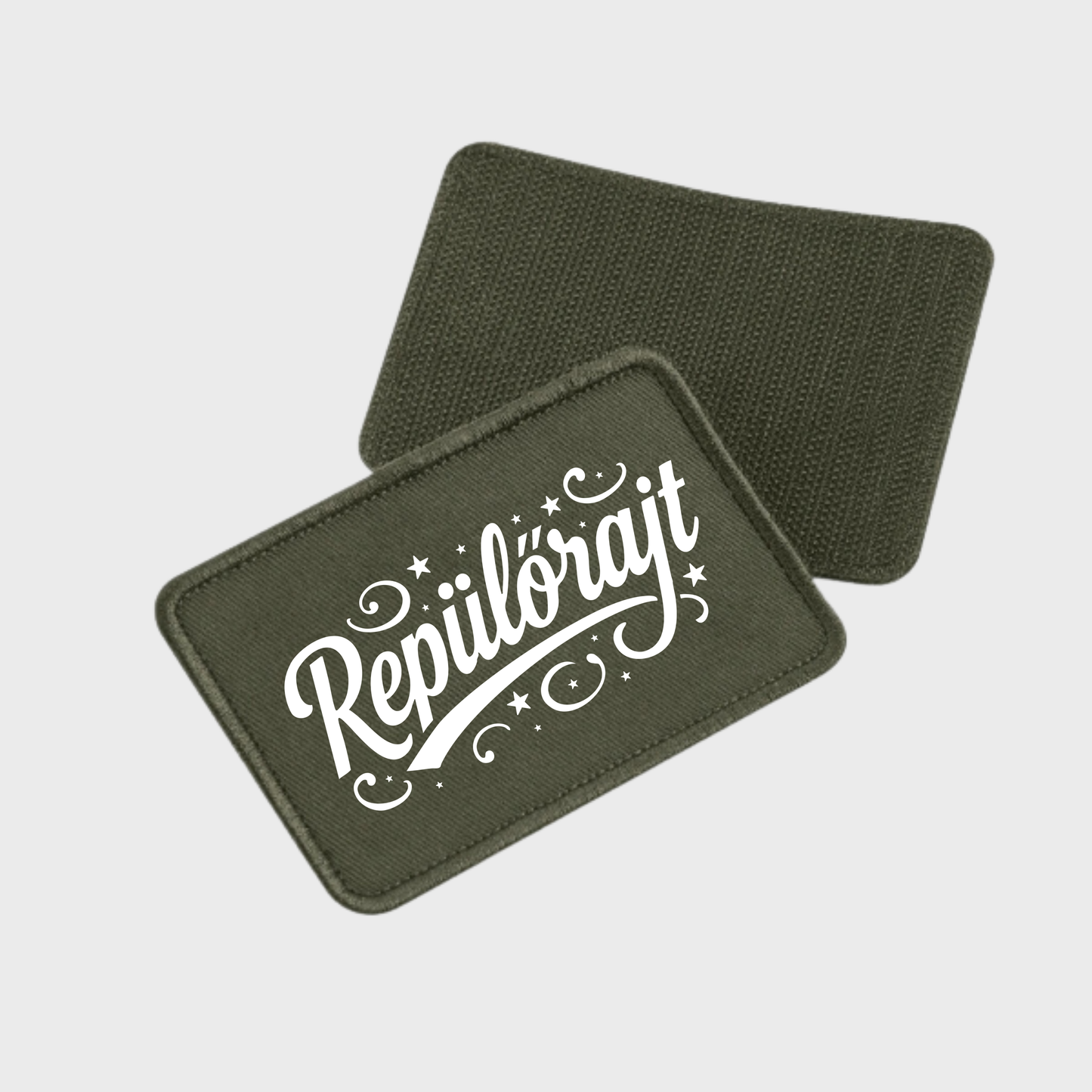 Cserélhető tépőzáras minta sapkához