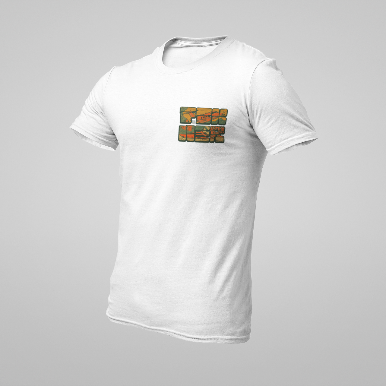 Sárga FCK NER mellkaslogó - Prémium póló