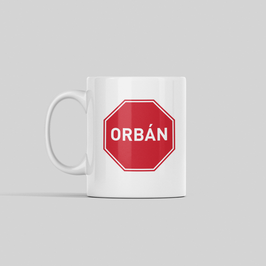 Stop Orbán - bögre