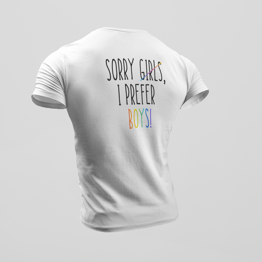 Sorry, I prefer Boys - Prémium póló