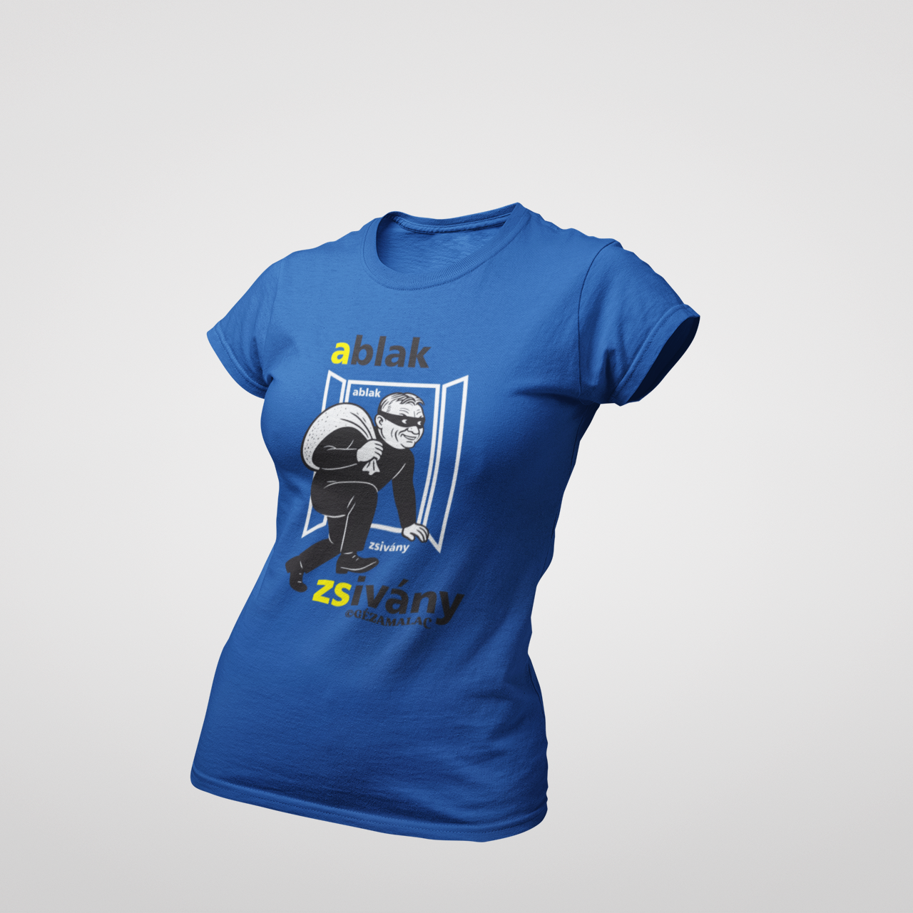 Ablak Zsivány (Gézamalac) - Prémium póló