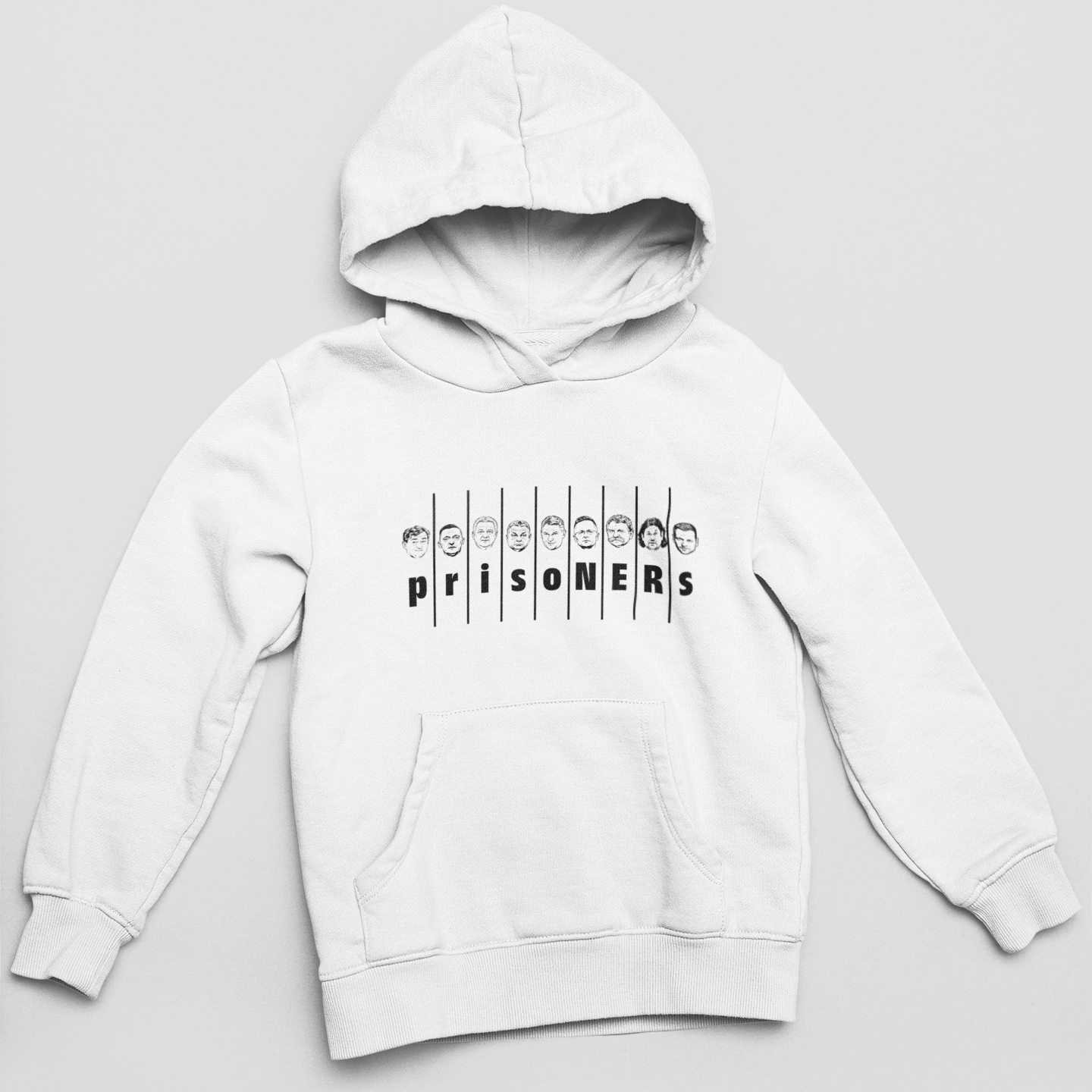 PrisoNERs- unisex kapucnis pulóver