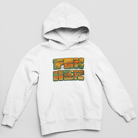 Sárga FCK NER - kapucnis pulóver