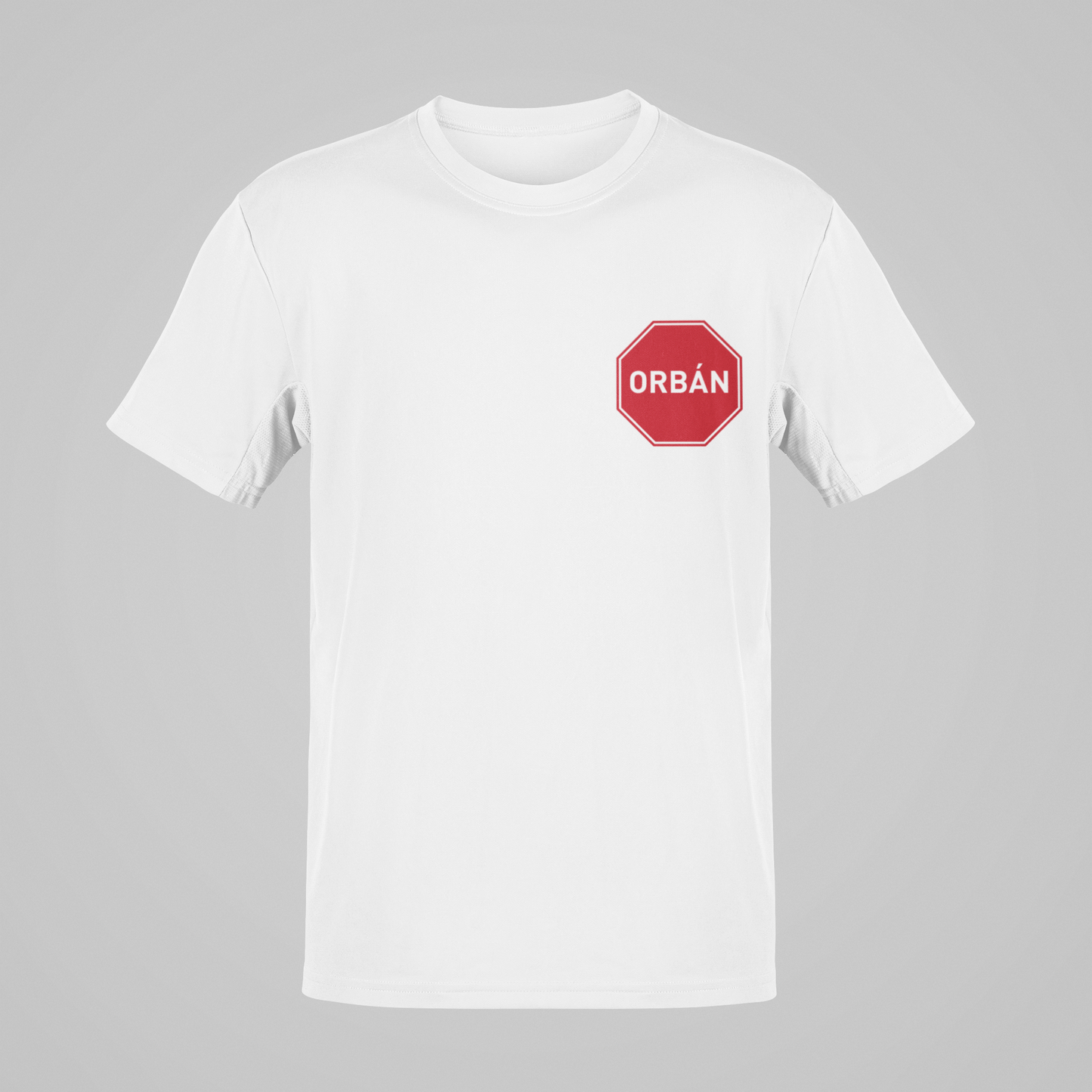 Stop Orbán mellkaslogó  - póló