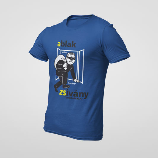 Ablak Zsivány (Gézamalac) - Prémium póló
