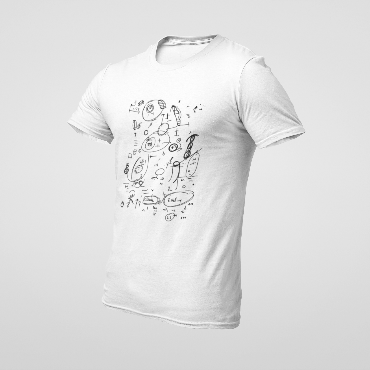 Kézzel rajzolt jövő - Prémium póló