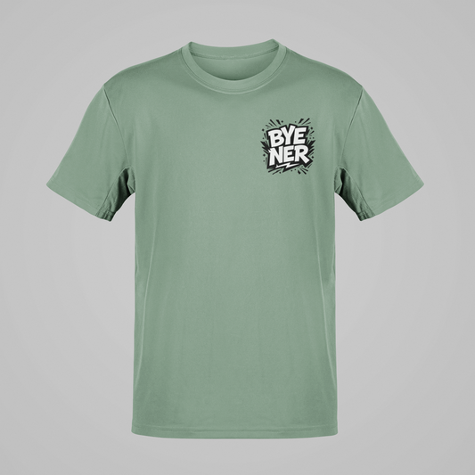 BYE NER mellkaslogó - unisex póló