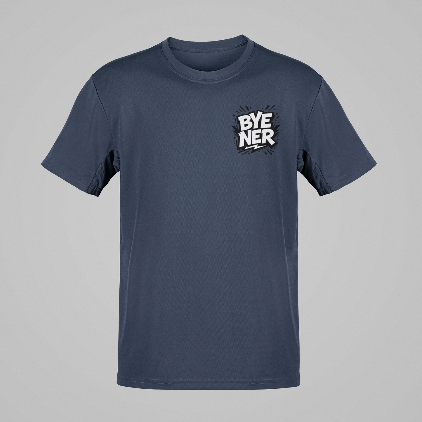 BYE NER mellkaslogó - unisex póló