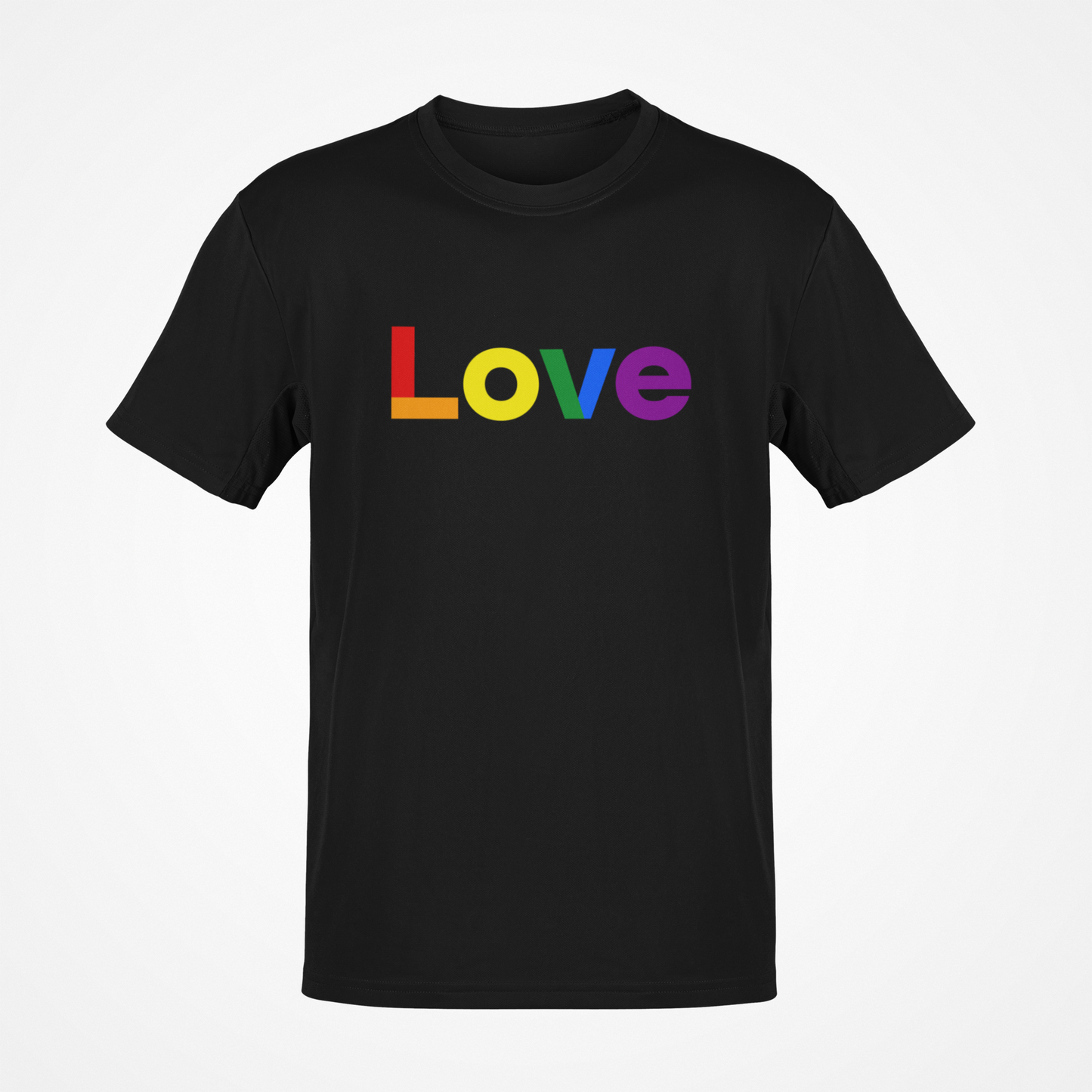 Fekete Pride LOVE póló