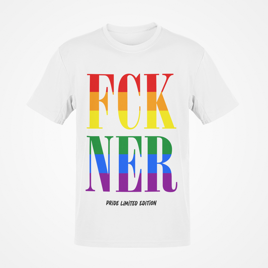 Fehér FCK NER Pride edition póló