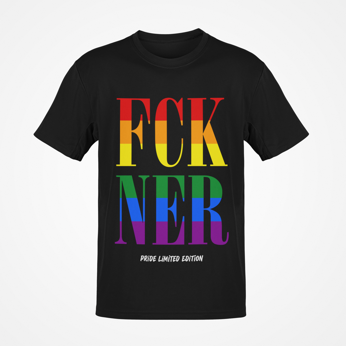 Fekete FCK NER Pride edition póló