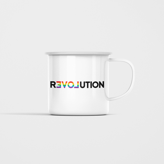 Revolution - fém bögre