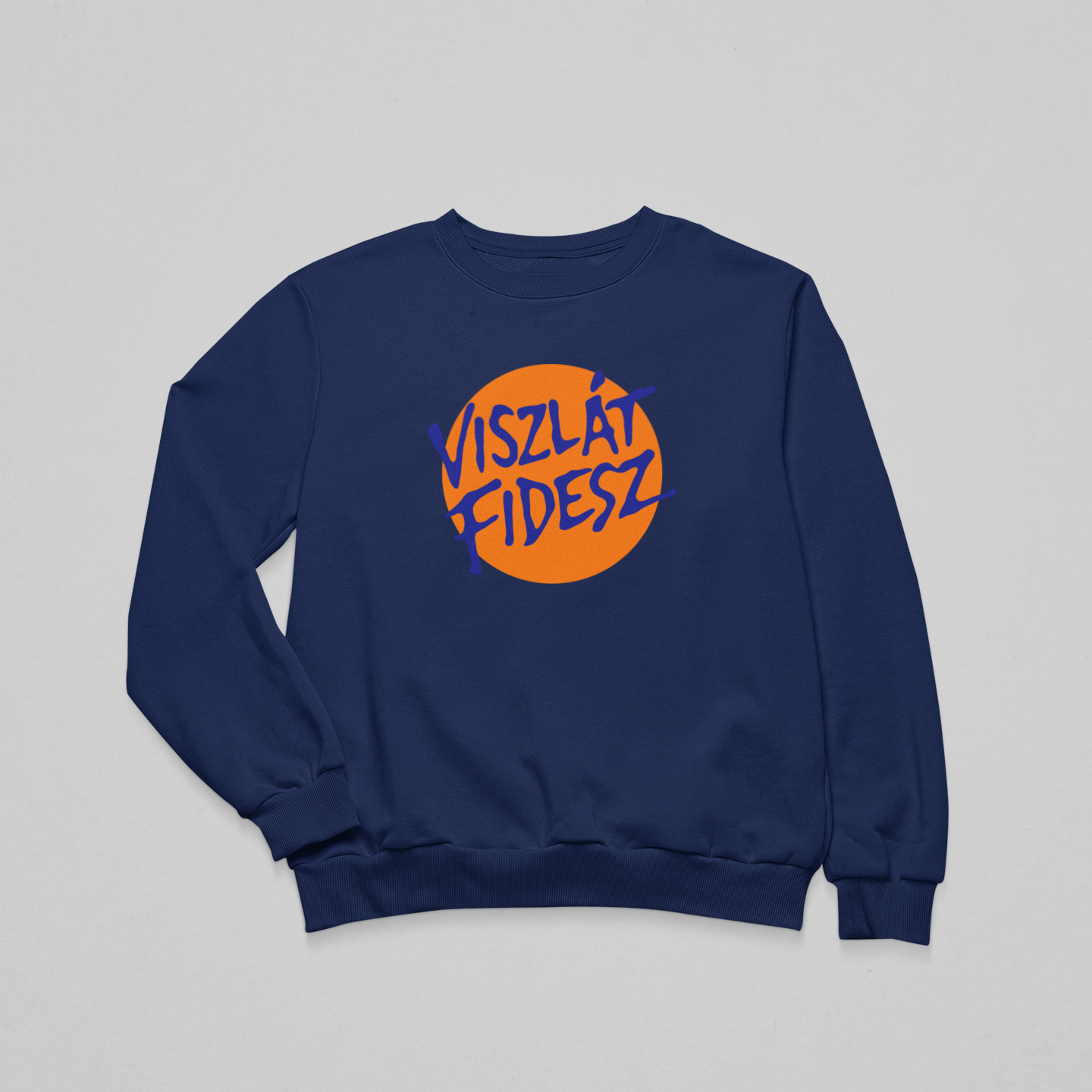 VISZLÁT FDSZ - környakas unisex pulóver