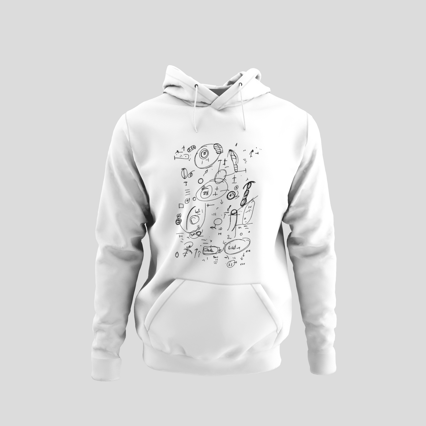 Kézzel rajzolt jövő - Prémium pulóver