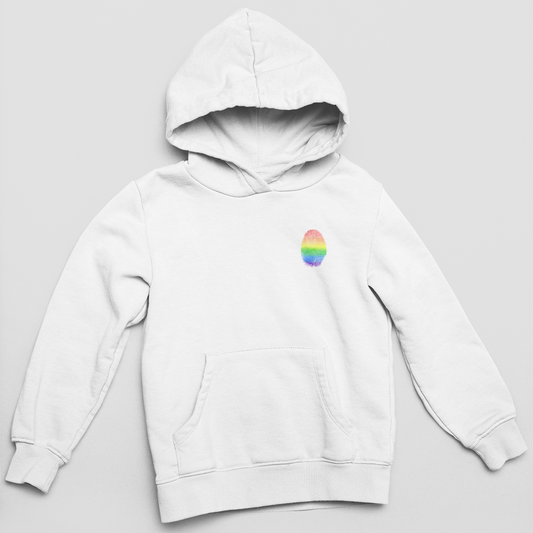 Ujjlenyomat - unisex kapucnis pulóver
