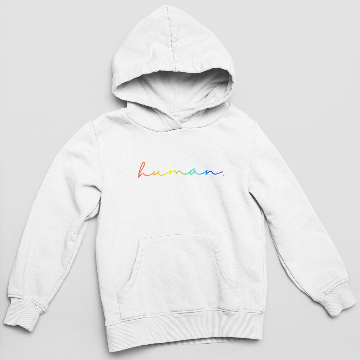 Human - unisex kapucnis pulóver