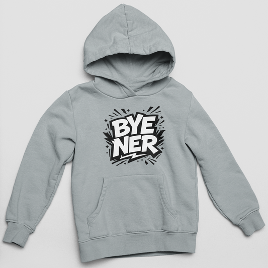 BYE NER - unisex kapucnis pulóver