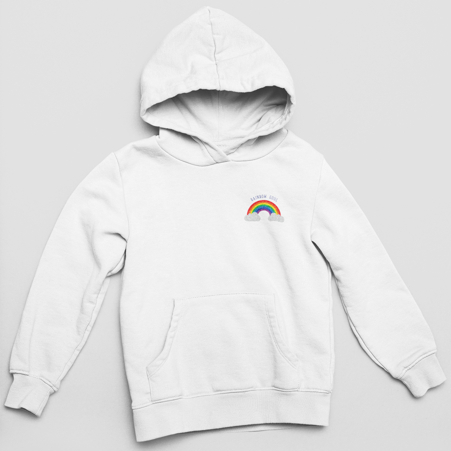 Rainbow soul - unisex kapucnis pulóver