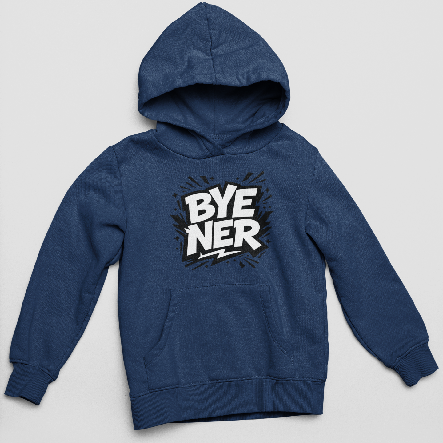BYE NER - unisex kapucnis pulóver