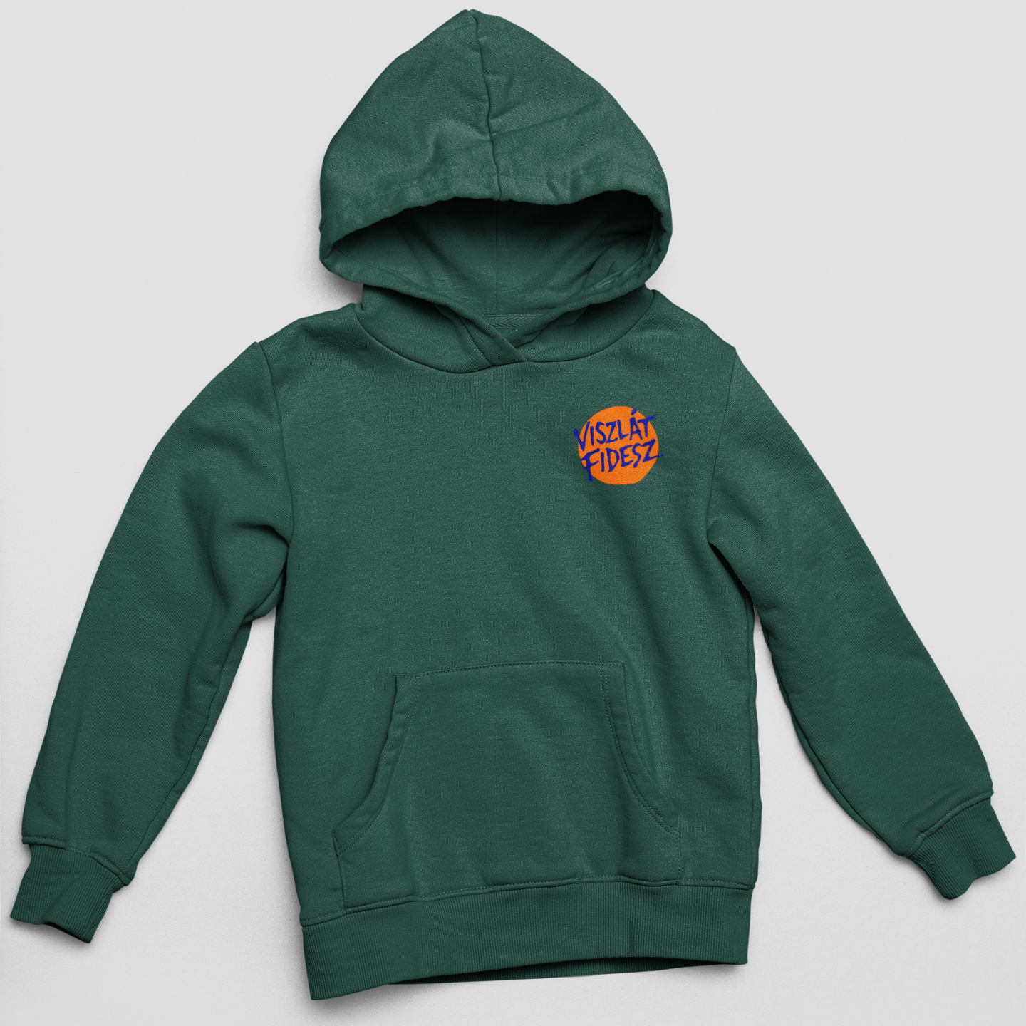 VISZLÁT mellkaslogó - unisex kapucnis pulóver
