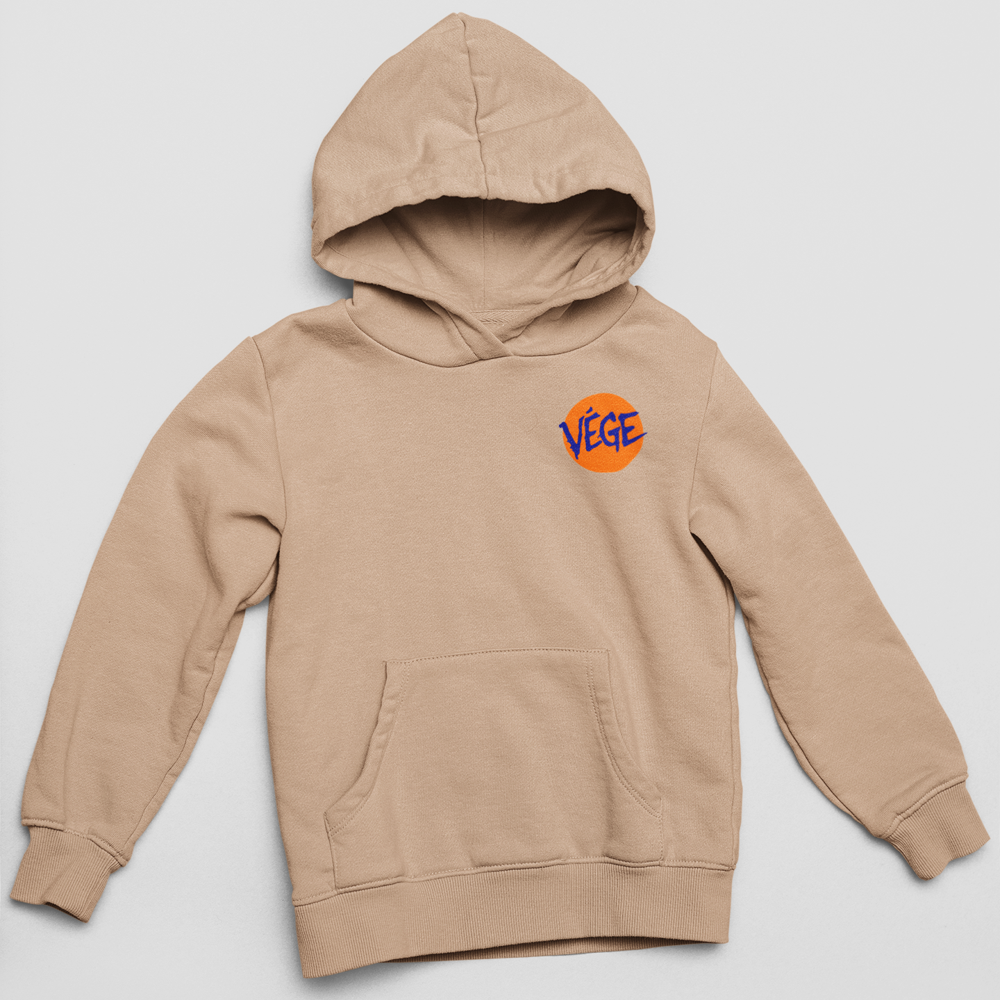 VÉGE mellkaslogó - unisex kapucnis pulóver