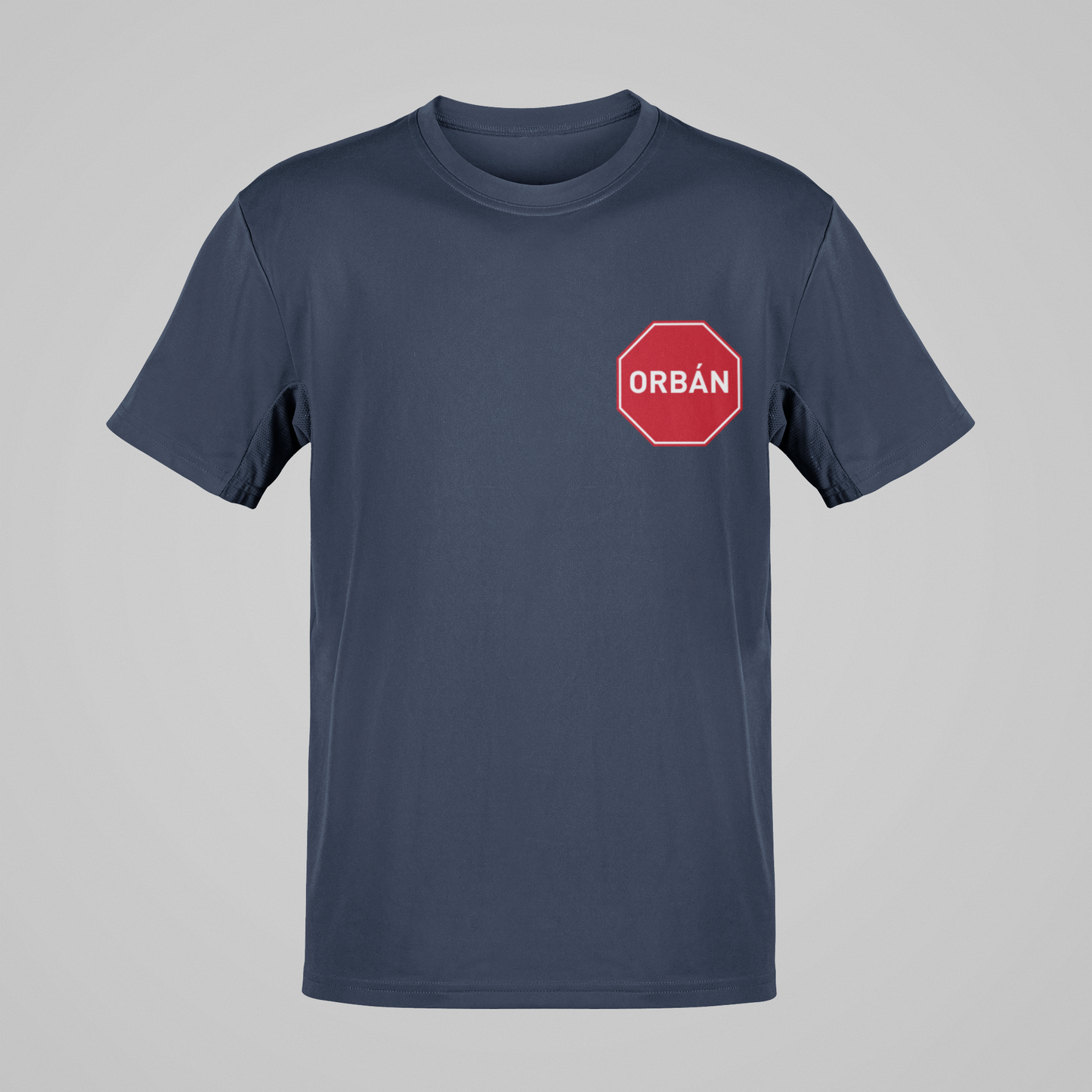 Stop Orbán mellkaslogó  - póló