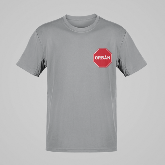 Stop Orbán mellkaslogó  - póló
