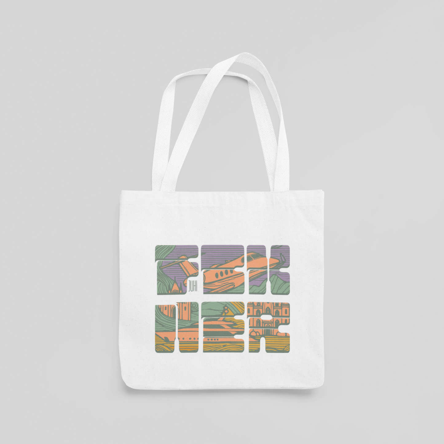 Lila FCK NER - vászontáska