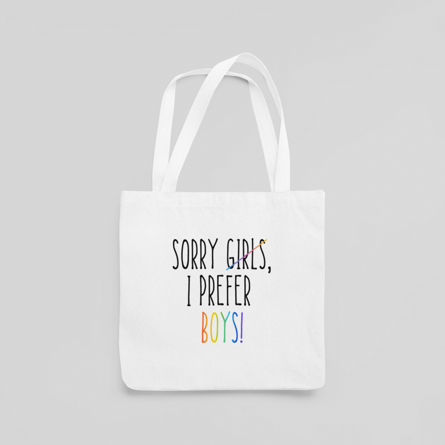 Sorry, I prefer Boys/Girls - vászontáska